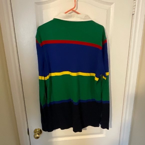 Polo by ralph Lauren rugby shirt size L multi color - Picture 2 of 3